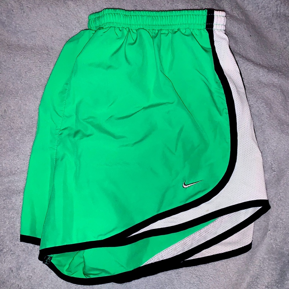 Dri-Fit Green Nike Women’s Running Shorts